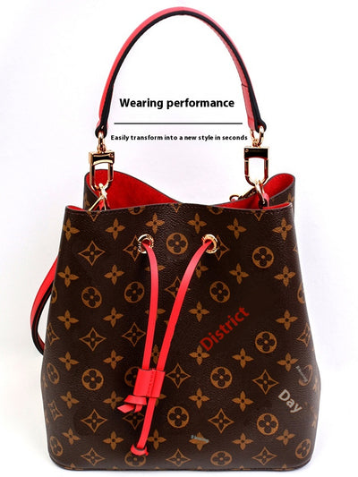Correa de Cuero Premium para Bolso Bucket - Accesorio Portátil Elegante - Image 20