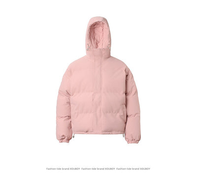 Chamarra Hoodie de Algodón Liso Estilo Americano - Image 20