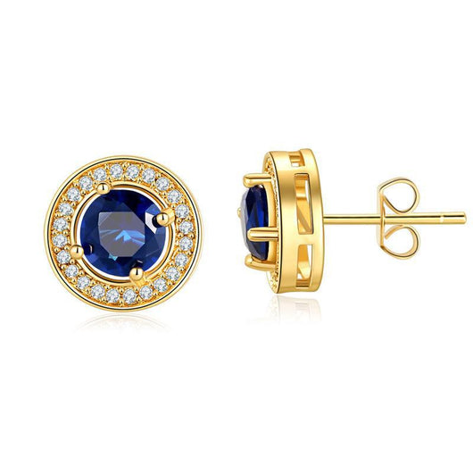 Aretes Hombre Circonita Diamante Completo Cielo Estrellado Redondos - Image 6
