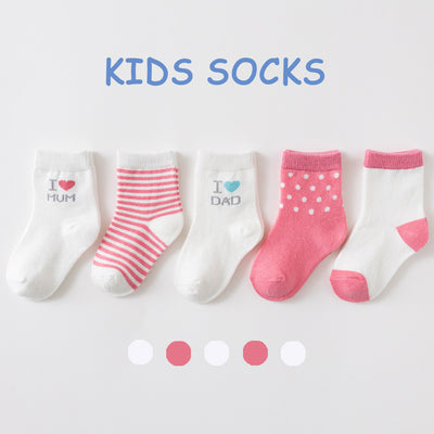 5 Pares de Calcetines Finos para Niños Primavera y Verano - Image 12