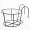 Black basket 2pcs - 16cm