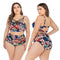 Traje de Baño Deportivo con Soporte Underwire para Busto Grande