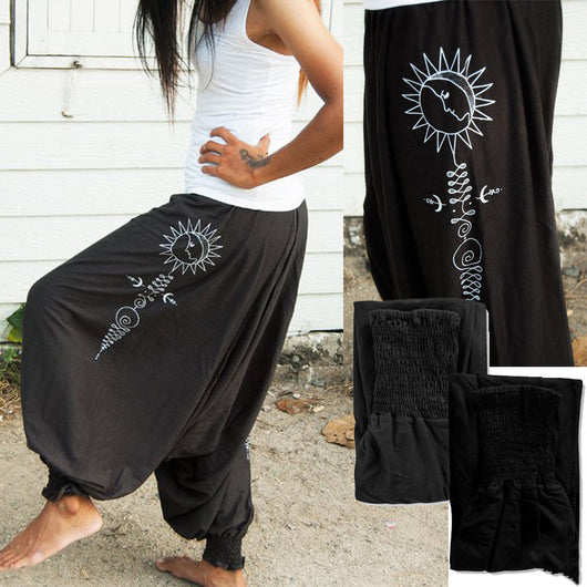 Pantalones Estampados Sueltos y Ligeros - Image 11
