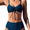 Maiô Feminino com Recortes e Amarrações - Design Halter Elegante