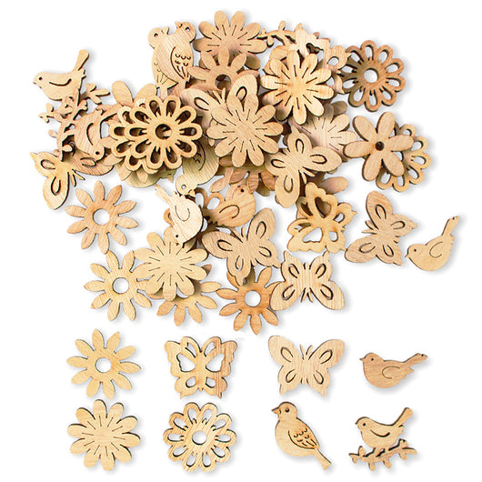 Pack de 50 Adornos Navideños de Madera - Image 7