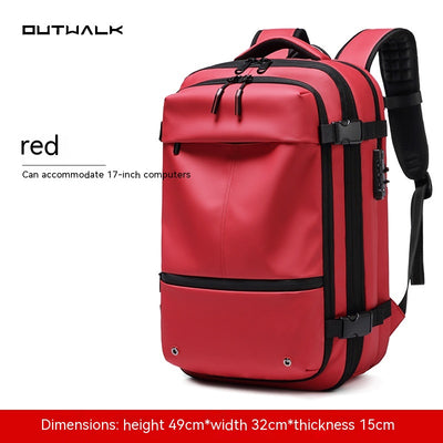 Mochila Ejecutiva Multifunción con Compartimento para Laptop y Compresión de Vacío - Image 7