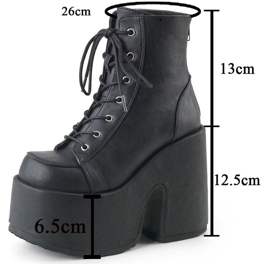 Botas Platform Gothic de Talla Grande para Mujer - Estilo Alternativo - Image 12