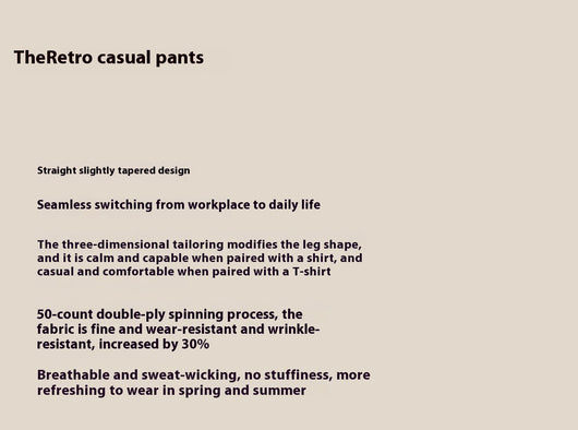 Pantalones Ejecutivos Respirable para Hombre - Image 17