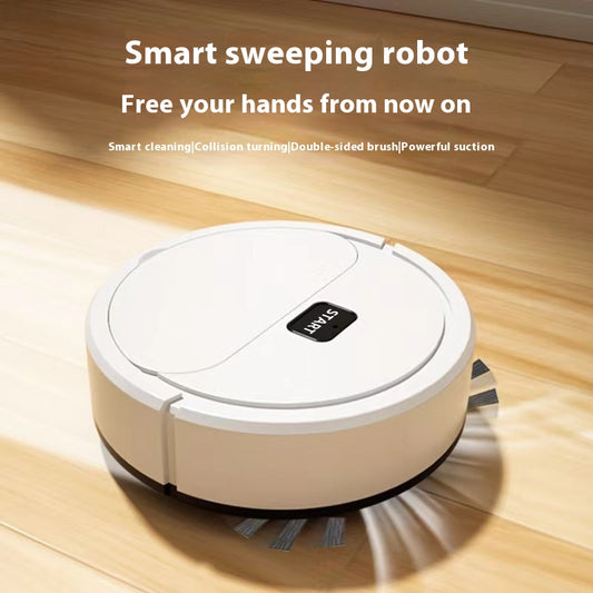 Robot Aspirador y Fregador 3 en 1 con Carga USB - Limpieza Inteligente del Hogar