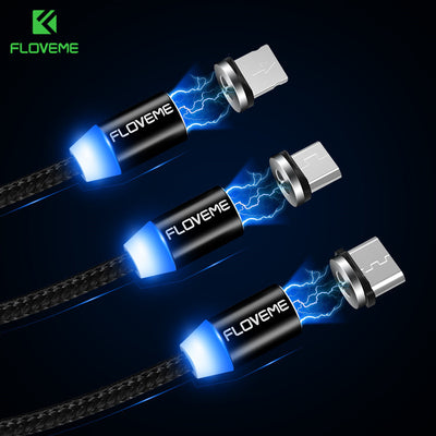 Cable Magnético USB Micro Compatible con Apple, Android e iOS