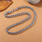Collar de Plata 925 con Cuerda de Cáñamo Tejida a Mano para Hombre