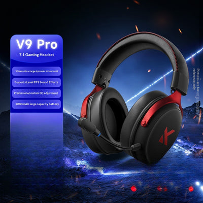 Auriculares Gaming Over-ear Inalámbricos Cuatro Modos PC y Bluetooth - Image 5