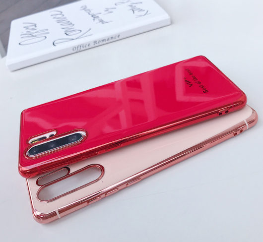 Funda de Silicona TPU Premium con Acabado Chapado para Huawei - Image 3