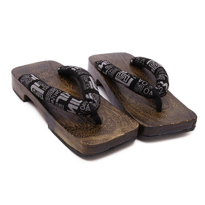 Zuecos Cómodos de Talón Plano en Paulonia Quemada para Hombre - Image 13