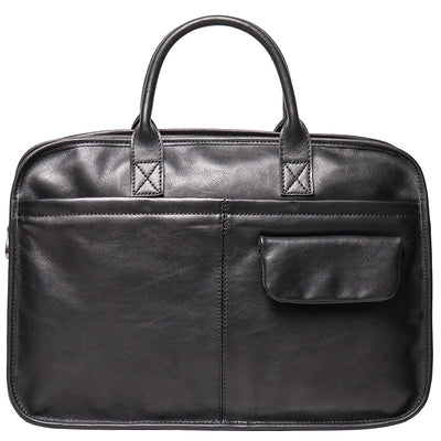 Maletín Bandolera de Cuero para Hombre - Gran Capacidad - Image 6