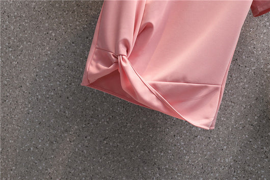 Conjunto de Dos Piezas: Blusa Ajustada y Pantalón Ancho - Image 12