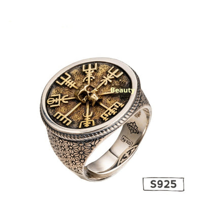 Anillo de Plata Ajustable para Hombre con Grabado Personalizado - Image 12