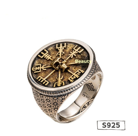 Anillo de Plata Ajustable para Hombre con Grabado Personalizado - Image 12