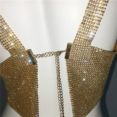 Top Corto Sexy con Escote Profundo y Detalles de Strass - Image 20