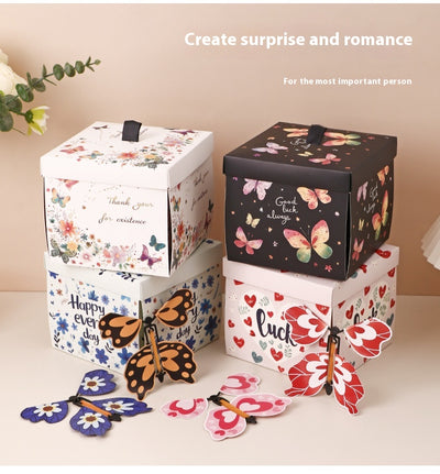 Caja Sorpresa con Mariposas Voladoras - Regalo Creativo para Cumpleaños y Celebraciones - Image 18