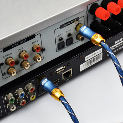 Cable Coaxial Digital 3 Metros con Conectores Chapados en Oro