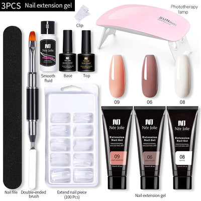 Set de Adhesivo Gel para Uñas Artísticas 15ml con Fotocurado - Image 14