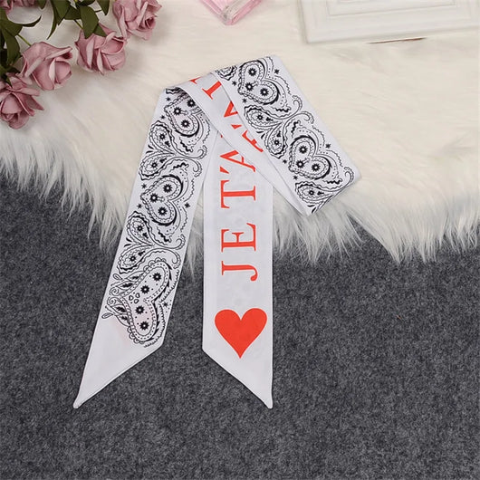 Pañuelo de Seda Estampado para Mujer - Accesorio Versátil Twill - Image 10