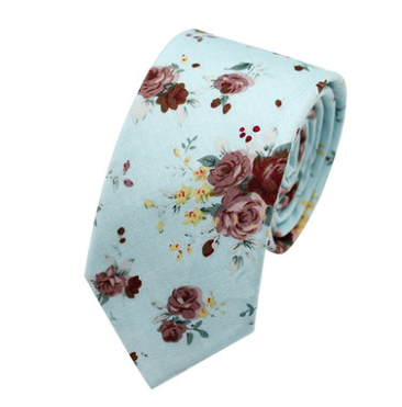 Corbata de Algodón con Estampado Moderno para Hombre - Image 16