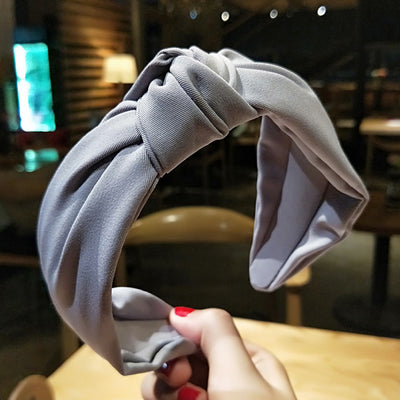Banda para Cabello con Nudo de Tela - Image 13