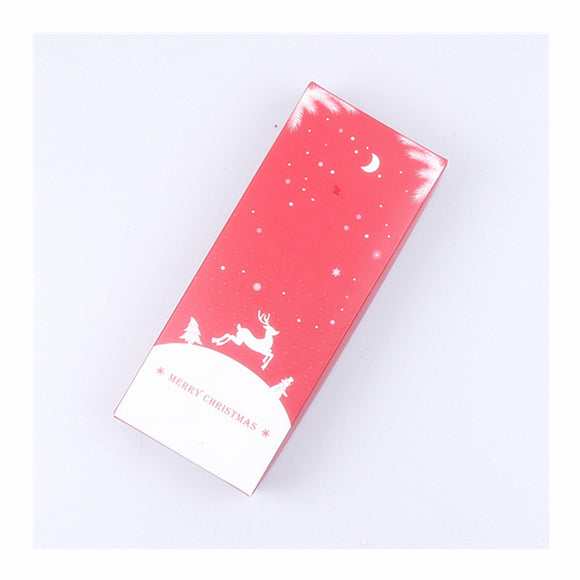 Calcetines Navideños en Caja - Diseño Reno, Abuelo y Copo de Nieve