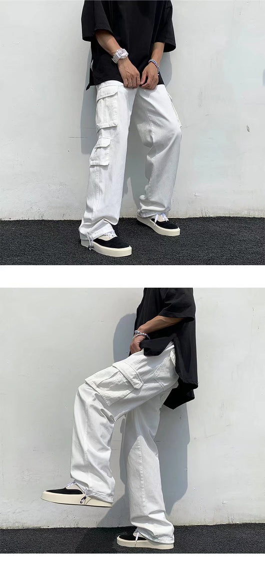 Pantalones Rectos Funcionales para Hombre de High Street - Image 8