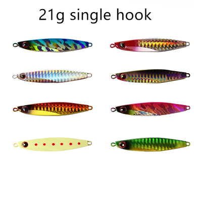 Señuelo de Pesca con Lentejuelas Colores Primarios - Placa de Hierro Pequeña - Image 28