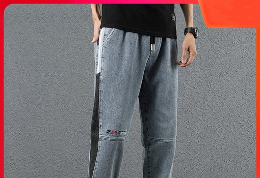 Jeans Hombre Oversized Corte Holgado Estilo Harlem Capri Trendy - Image 5