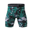 Pantalones Cortos de Compresión Camuflaje para Hombre - CrossFit y Fitness