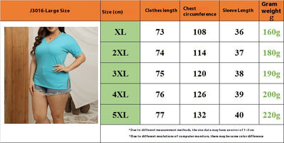 Camisa Suelta Cuello en V Manga Corta Color Liso - Image 15