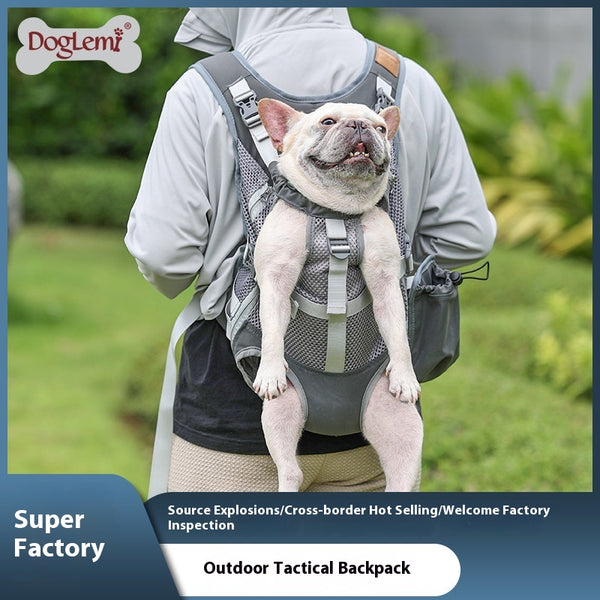 Mochila Transpirable para Perros con Malla Ventilada