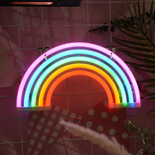 Letrero de Neón LED Arcoíris para Pared - Image 2