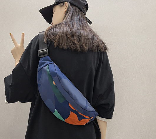 Bolsa Pecho Hombre Estampada Casual Moderna - Image 7