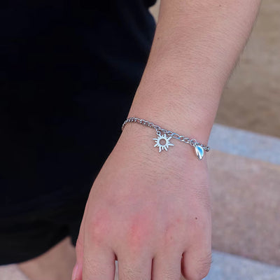Pulseras Magnéticas Sol y Luna para Parejas - Acero Inoxidable, Regalos Día de Enamorados - Image 6