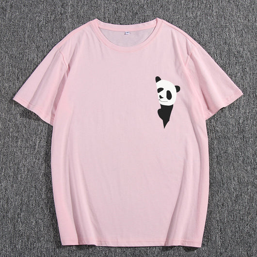 Playera de Algodón Puro Panda - Comodidad Simple y Elegante - Image 4