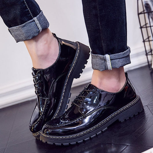 Zapatos Casuales de Cuero para Hombre