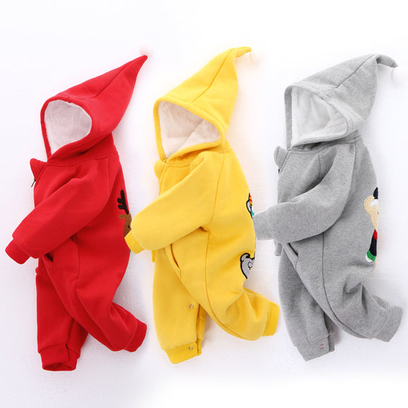 Pijama Cálido para Bebé con Forro Polar