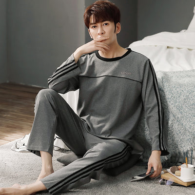 Pijama para Hombre de Algodón 100% con Manga Larga - Image 20