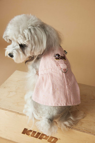 Falda Overol de Mezclilla Lavada para Perros - Image 23
