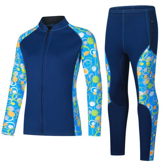 Traje de Buceo 3mm con Mangas Largas y Pantalón Completo para Snorkel - Image 3