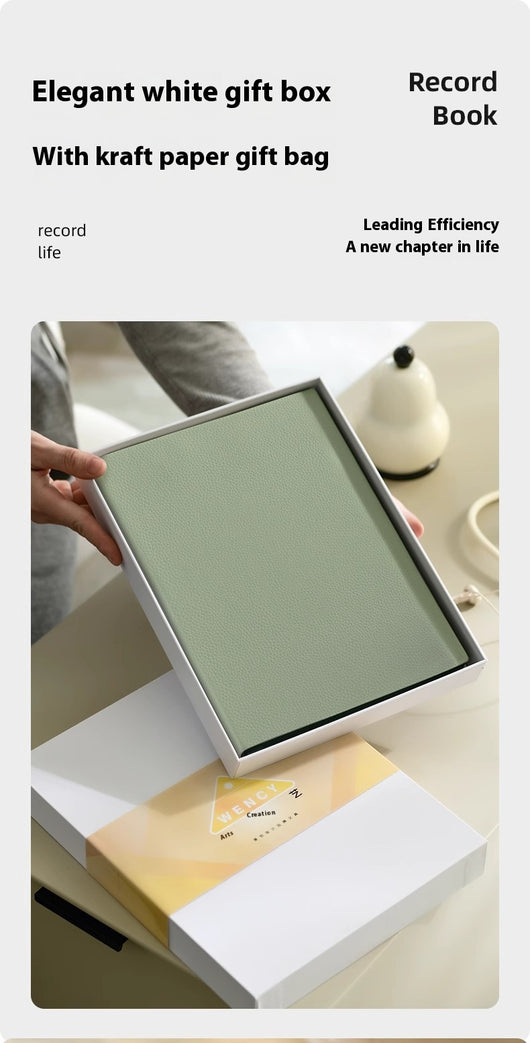 Cuaderno de Cuero Suave con Patrón Litchi - Image 33