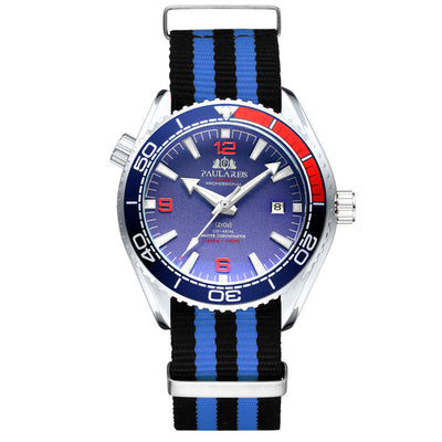 Reloj Mecánico Automático con Esfera Luminosa y Correa Canvas para Hombre - Image 6