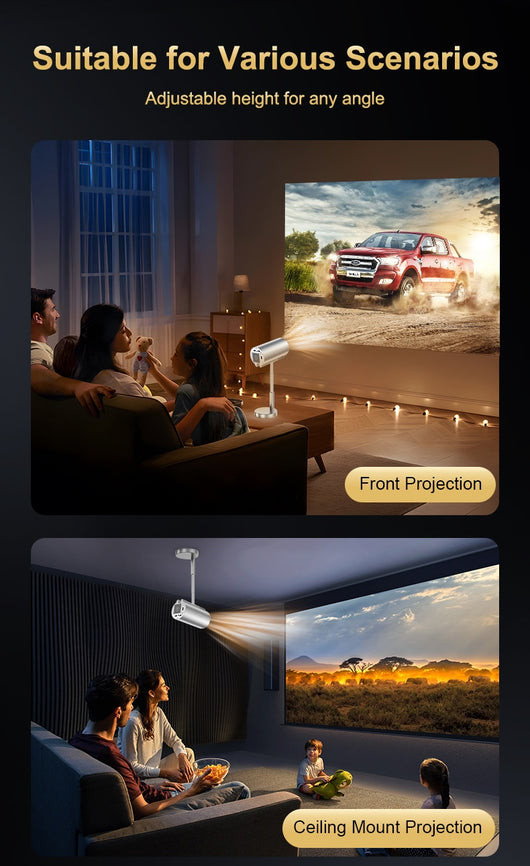 Proyector PTZ Inteligente Oculto Android 1080p con Bluetooth - Image 36