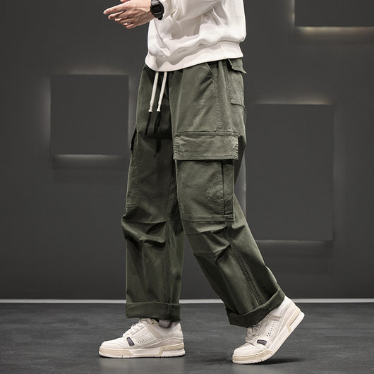 Pantalones Rectos Talla Grande para Trabajo y Uso Casual - Image 5