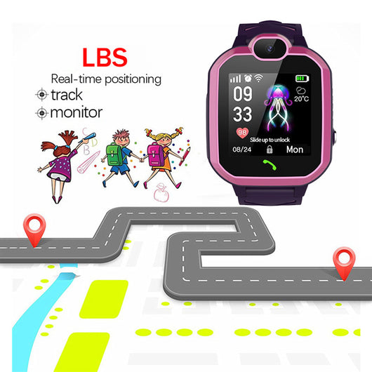 Reloj Inteligente Infantil con Pantalla Táctil, Cámara y GPS - Image 4
